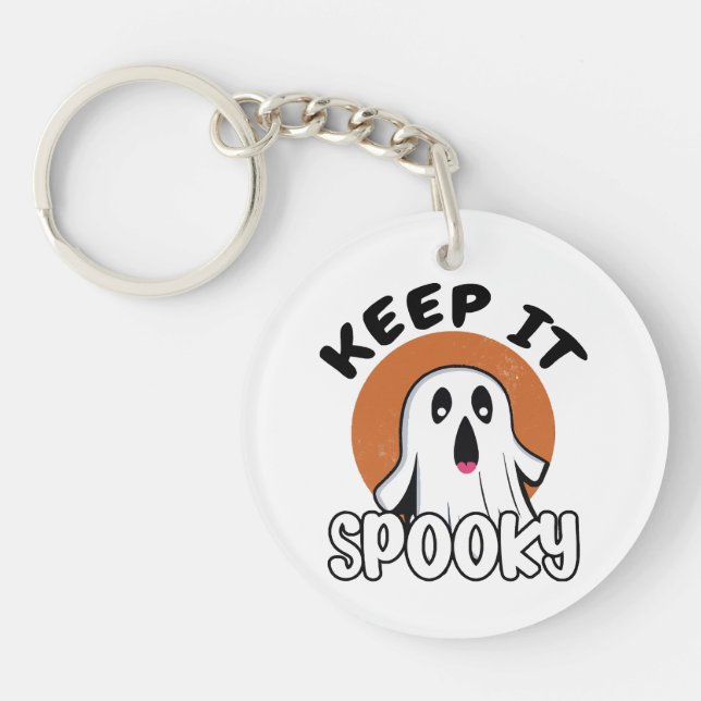Keep it spooky key ring (Front)
