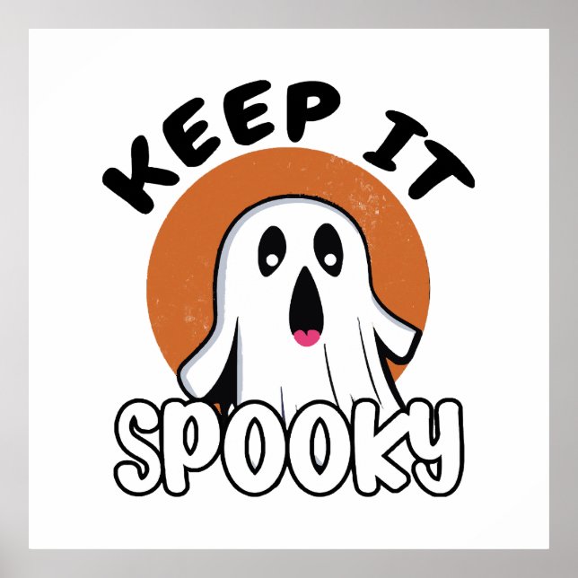 Keep it spooky poster (Front)