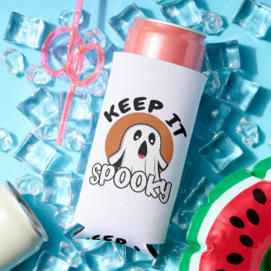 Keep it spooky seltzer can cooler