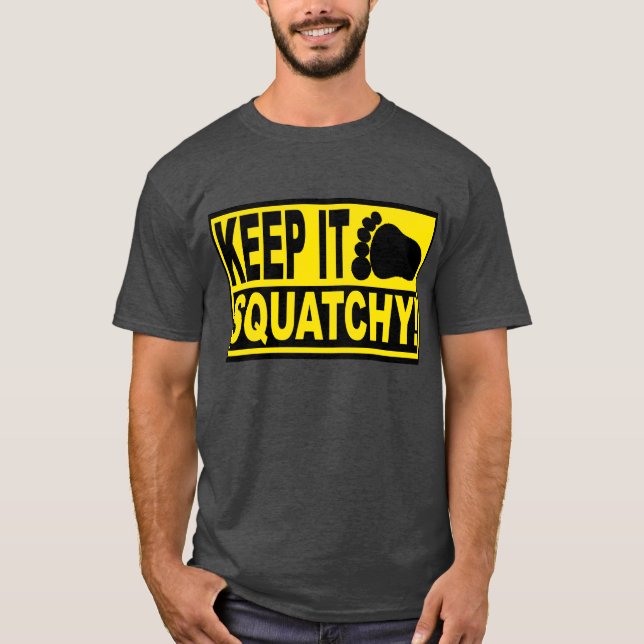 KEEP IT SQUATCHY! FINDING BIGFOOT - CLASSIC BOBO T-Shirt (Front)