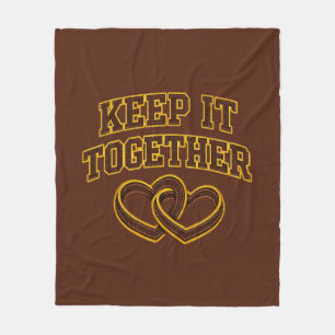 Keep It Together Fleece Blanket