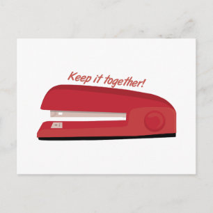 Keep It Together Postcard