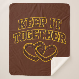 Keep It Together Sherpa Blanket