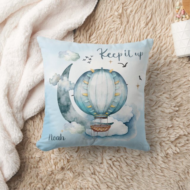 Keep it up Ship in the Ocean Customisable Cushion (Blanket)