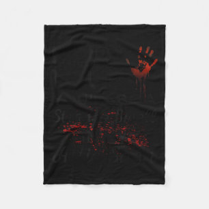 Keep It Up You'll Be A Strange Smell In My Attic S Fleece Blanket