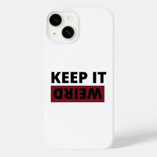 Keep it weird Case-Mate iPhone 14 case