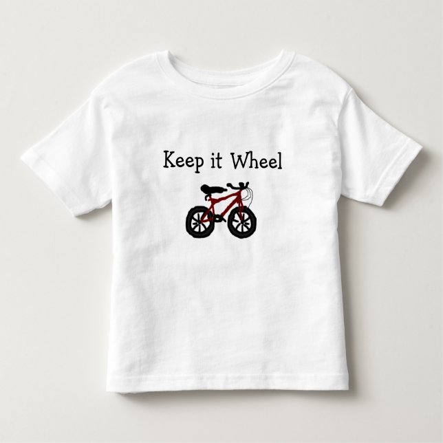 Keep-it-Wheel Toddler Bike Tee (Front)