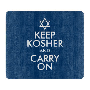 Keep Kosher and Carry On Cutting Board