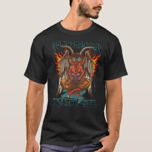Keep Learning Science Kids  Occult  Baphomet Goat T-Shirt