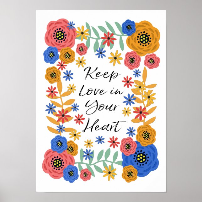 Keep Love in Your Heart Poster (Front)