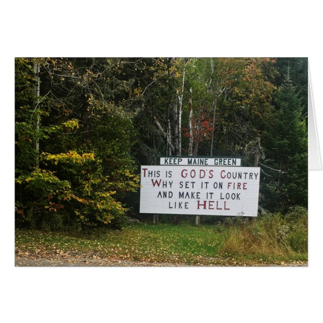 keep maine green (Front Horizontal)