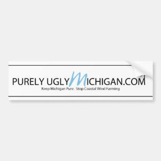 keep michigan pure bumper sticker
