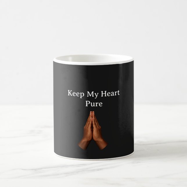 Keep My Heart Pure Coffee Mug (Center)