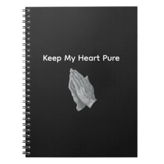 Keep My Heart Pure Notebook