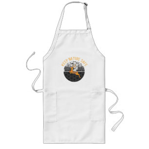 Keep nature safe long apron