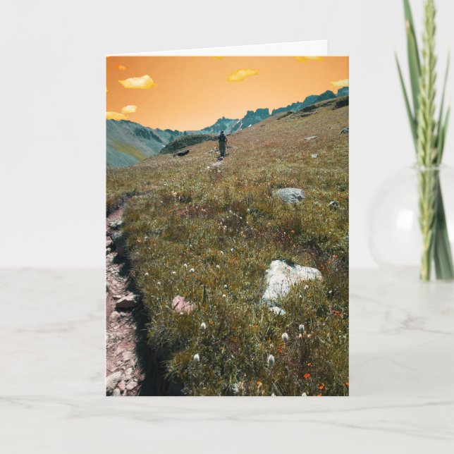 keep on creating holiday card (Front)