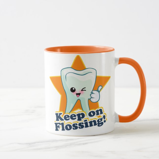 Keep On Flossing! Mug (Right)