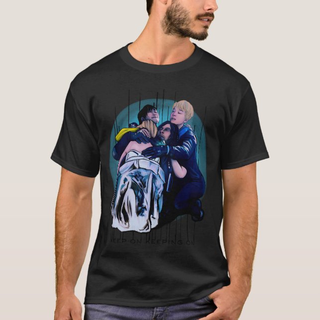 Keep on keeping on DS2 art T-Shirt (Front)