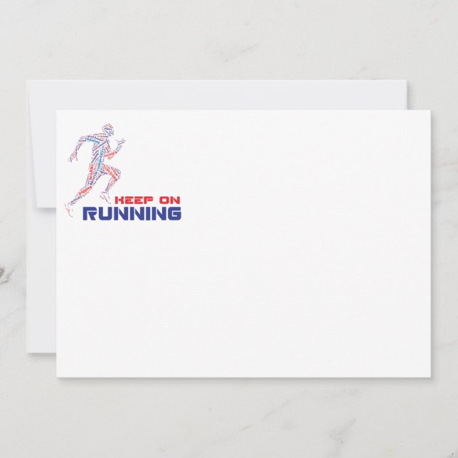 Keep on running (Front)