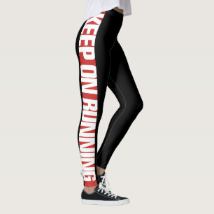 "Keep On Running" Side Stripe Leggings 2