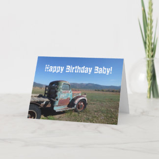 Keep on Truckin' Birthday Card