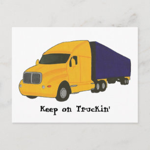 Keep on Truckin', truck on post cards