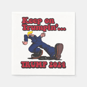 Keep On Trumpin Napkin