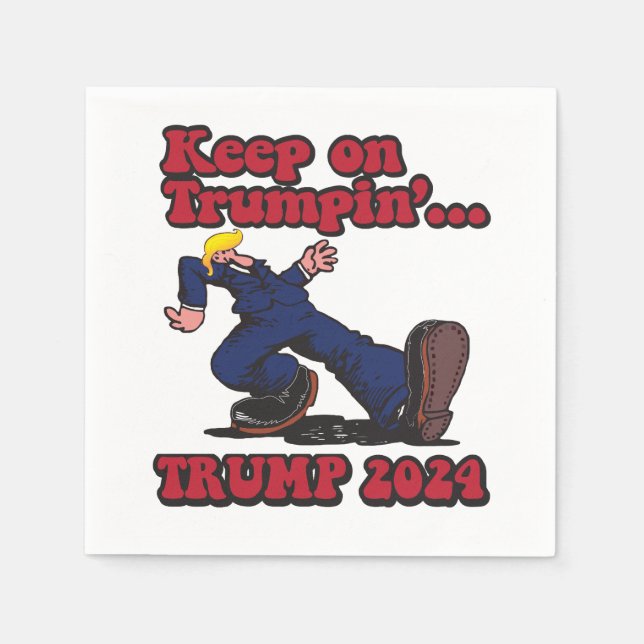 Keep On Trumpin Napkin (Front)
