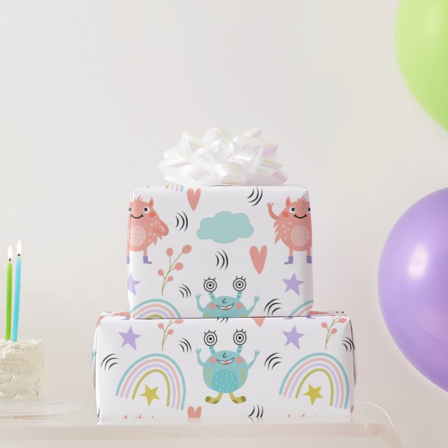 Keep or Create your own Glossy Wrapping Paper (Party Gifts)