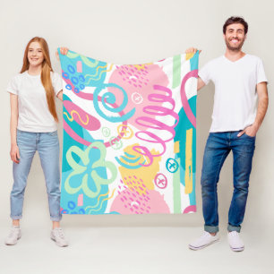 Keep or Create your own Glossy Wrapping Paper Flee Fleece Blanket