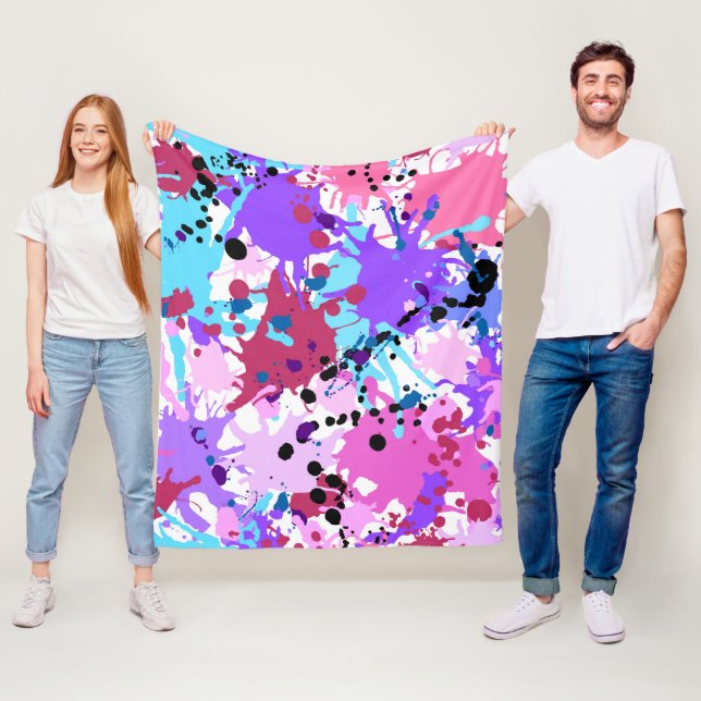 Keep or Create your own Glossy Wrapping Paper Flee Fleece Blanket (In Situ)