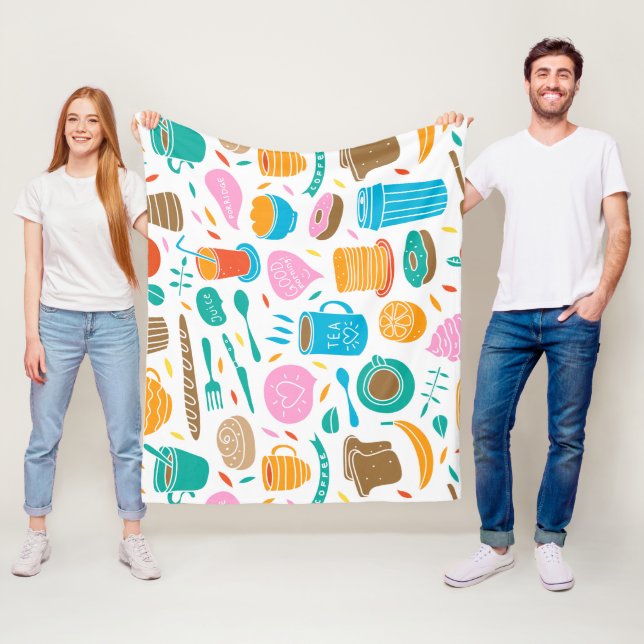 Keep or Create your own Glossy Wrapping Paper Flee Fleece Blanket (In Situ)