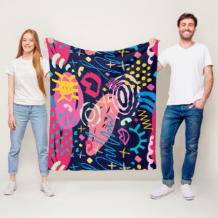 Keep or Create your own Glossy Wrapping Paper Flee Fleece Blanket