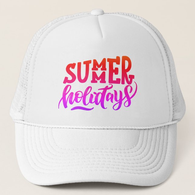 Keep or Create your own text and design :-) Trucker Hat (Front)