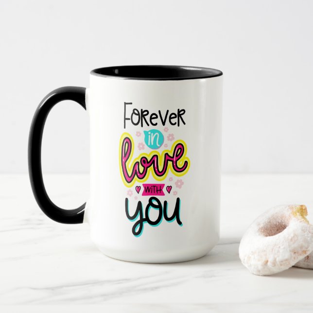 Keep or design your own  coffee mug (With Donut)