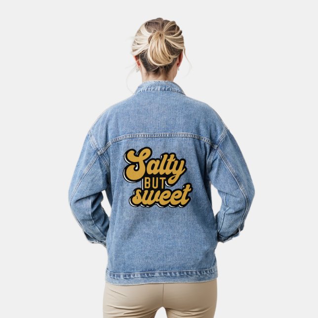 Keep or design your own- denim jacket (Model)