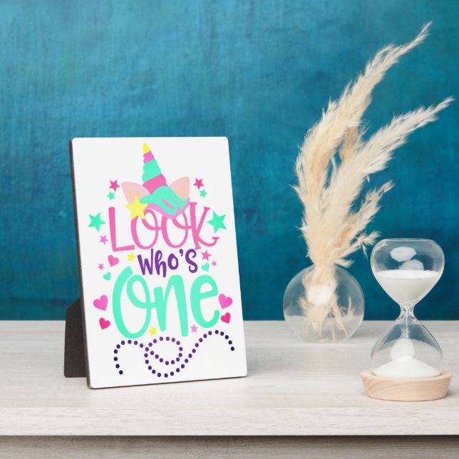 Keep or design your own - Easel Plaque (Side)
