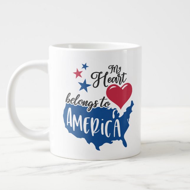 Keep or design your own  giant coffee mug (Left)
