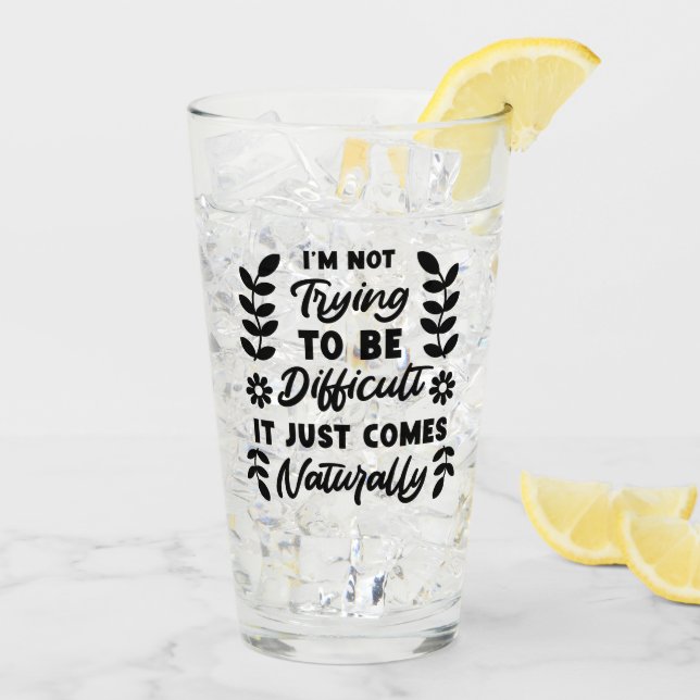 Keep or design your own :-) glass (Back Ice)