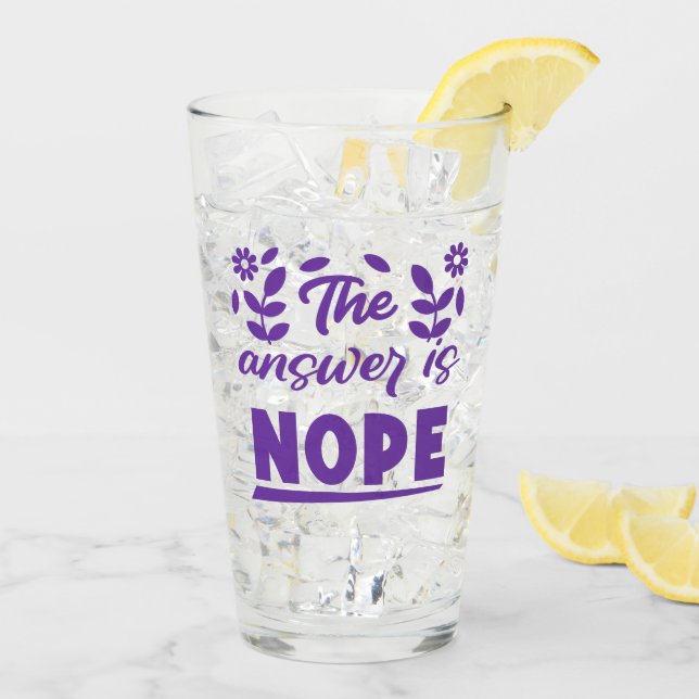 Keep or design your own :-) glass (Back Ice)