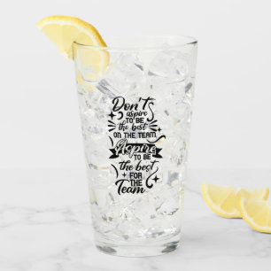 Keep or design your own :-) glass