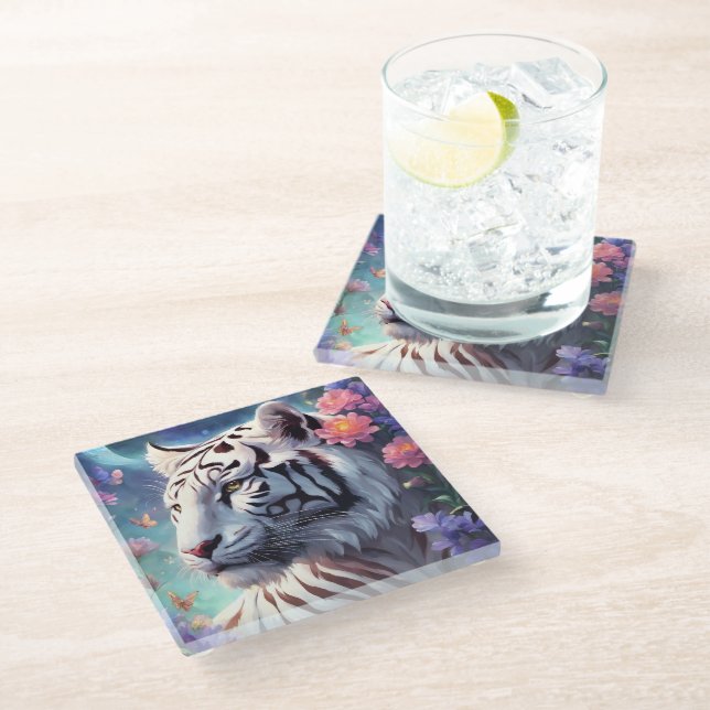 Keep or design your own  glass coaster (Angled)