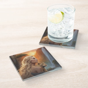 Keep or design your own glass coaster