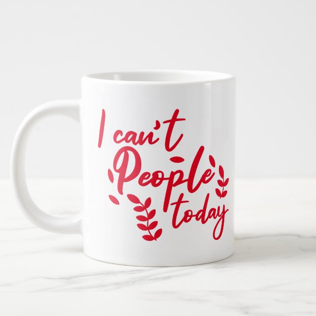 Keep or design your own -mug giant coffee mug (Left)