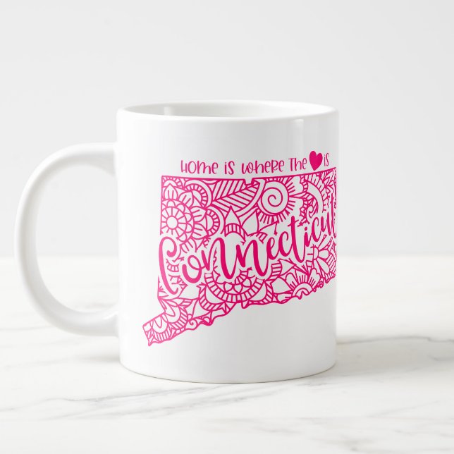 Keep or design your own -mug giant coffee mug (Left)