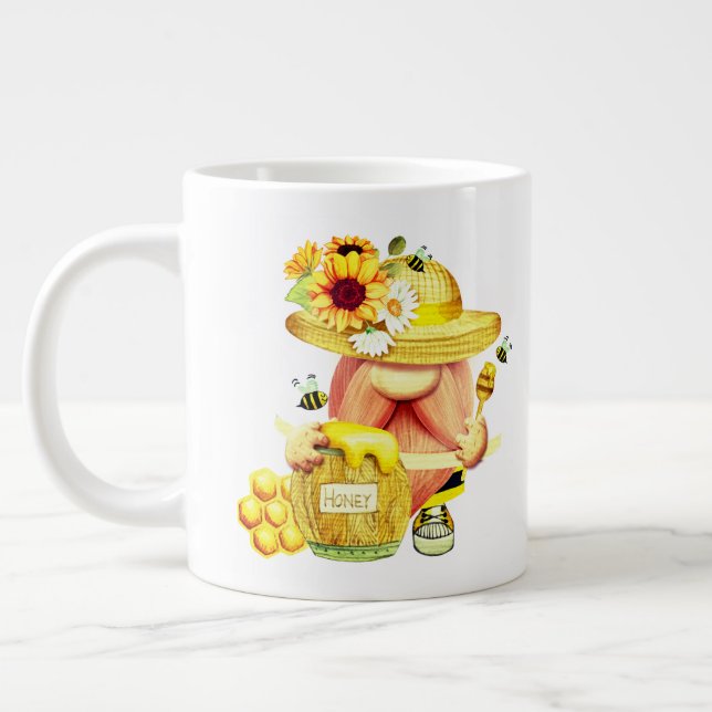 Keep or design your own -mug giant coffee mug (Left)