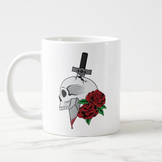 Keep or design your own -mug giant coffee mug (Left)