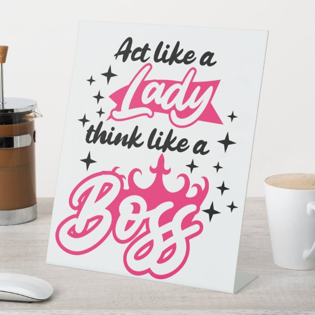 Keep or design your own : pedestal sign (In SItu)