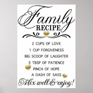 Keep or design your own poster