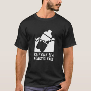 Keep our sea plastic free Skip a Straw Save a Turt T-Shirt